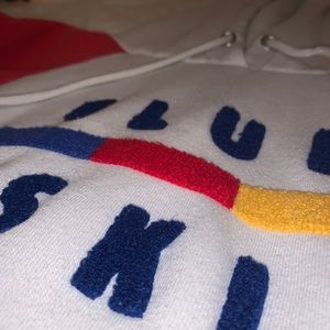 oversized cropped hoodie